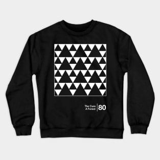 A Forest / Minimal Style Graphic Artwork Crewneck Sweatshirt